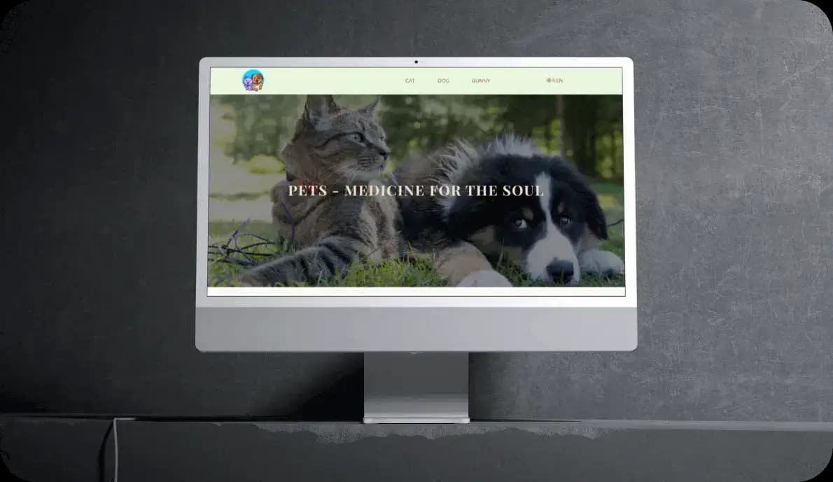 Pets - Medicine for the soul | Miroslav Jovic Frontend Developer