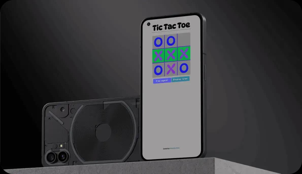Tic tac toe | Miroslav Jovic Frontend Developer